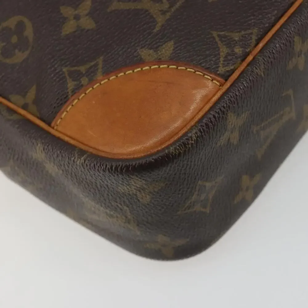 Louis Vuitton Monogram Compiegne 28 Clutch Bag Brown